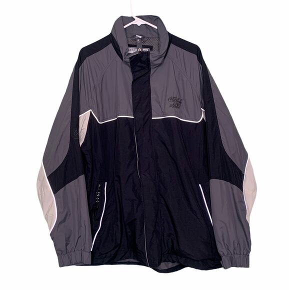Destinations Coca Cola Olympics Men's Gray Black Jacket Size XL - Picture 1 of 12